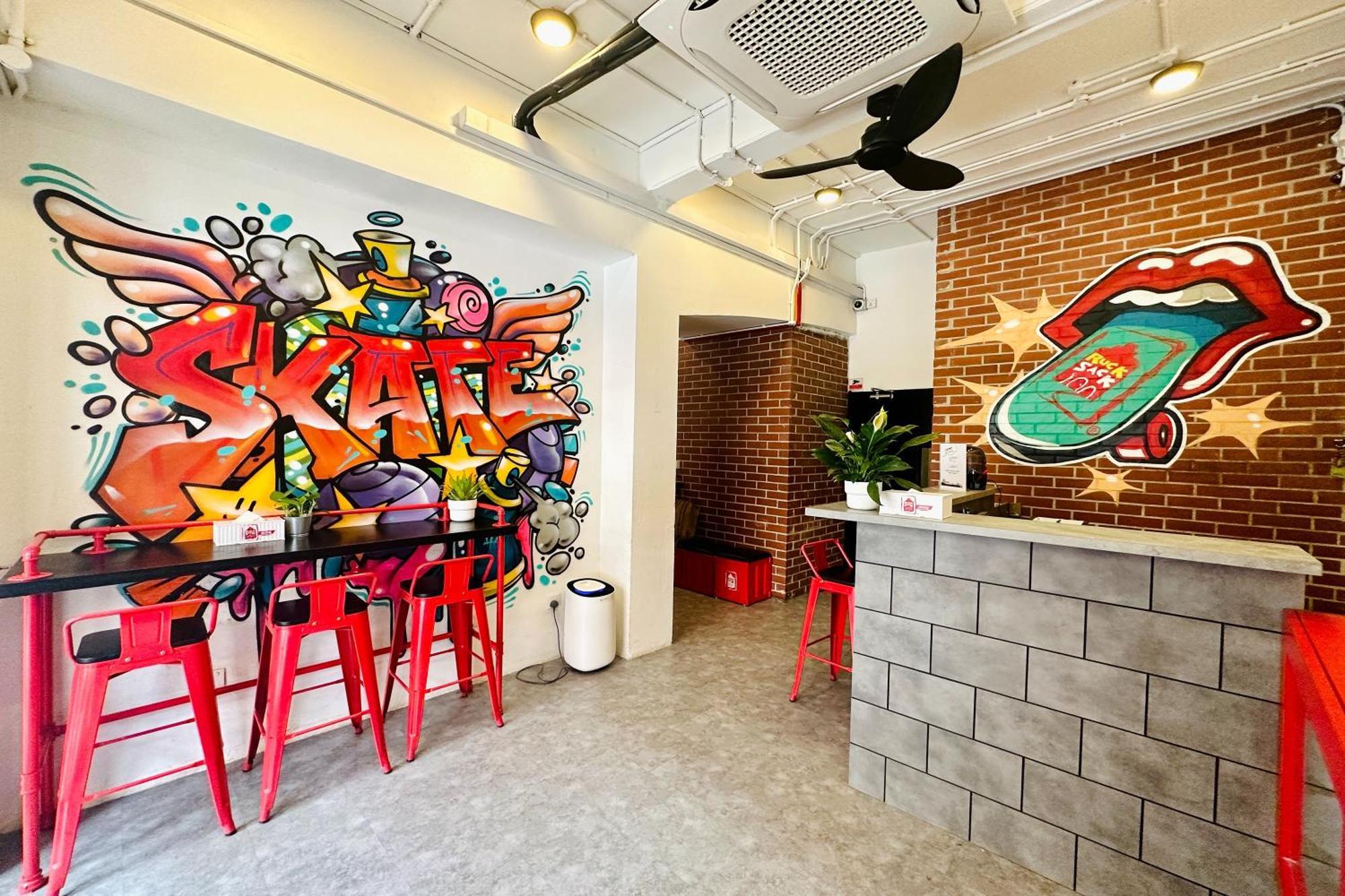 Rucksack Inn Temple Street Singapore Bagian luar foto