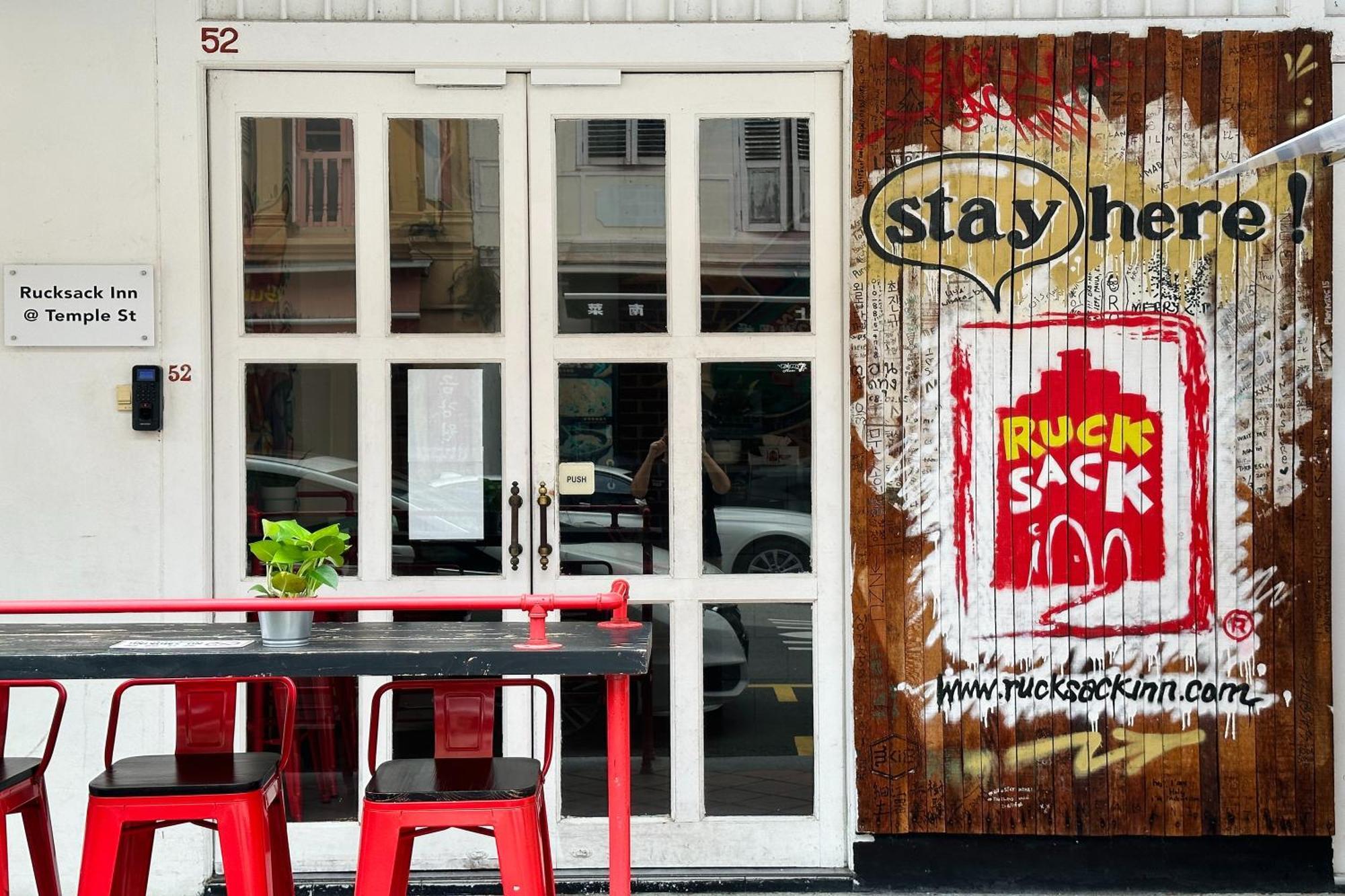 Rucksack Inn Temple Street Singapore Bagian luar foto